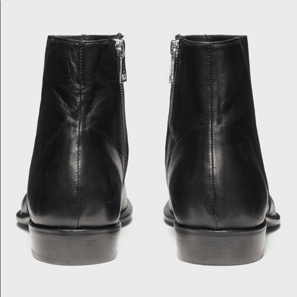 John Varvatos collection lewis slant zip Boot. Size 11 - Picture 8 of 11